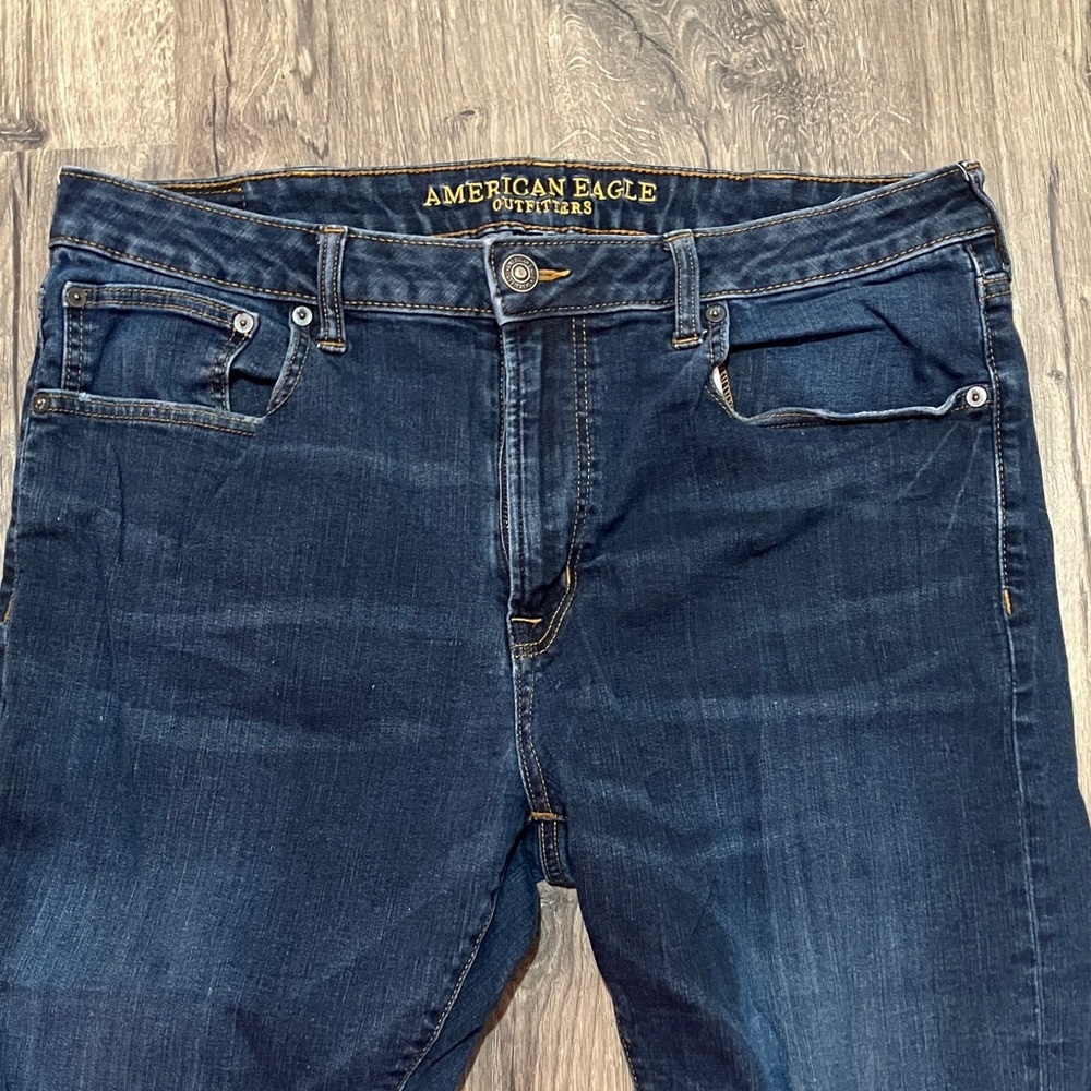 American Eagle Outfitters Dark Blue Bootcut Jeans